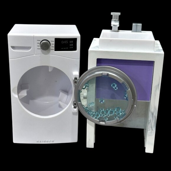 RAINBOW HIGH Doll House Furniture Washing Machine and Bathroom Sink Replacements - Picture 2 of 9